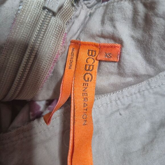 BCBGeneration VIintage Y2K Colorful Patterned Tank Top Size XS - Picture 3 of 4